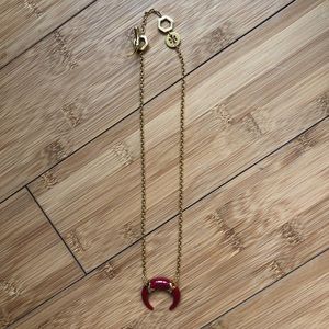 Tory Burch crescent necklace